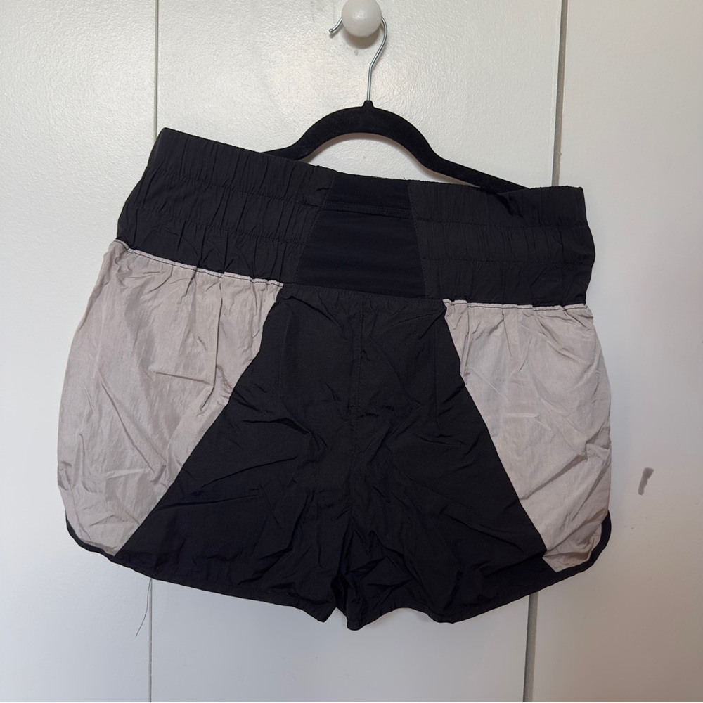 FP Movement by Free People Black with Rust and Light Gray Athletic Shorts - Picture 3 of 5